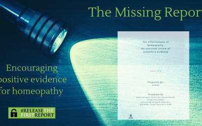 Buried First Report found ‘encouraging’ evidence homeopathy is effective for five clinical conditions